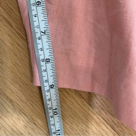 Boden St Ives Paperbag Shorts Belted Linen Cotton Blend NWT US Size 10 Preppy - Picture 14 of 15